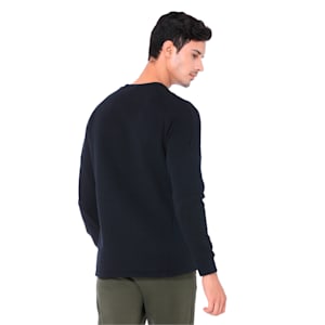 Evostripe Crew Men's Sweater, Puma Black