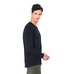 Evostripe Crew Men's Sweater, Puma Black
