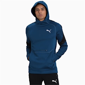 Evostripe Warm Men's Hoodie, Gibraltar Sea