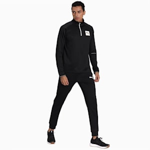 Tec Half Zip Men's Pullover, Puma Black