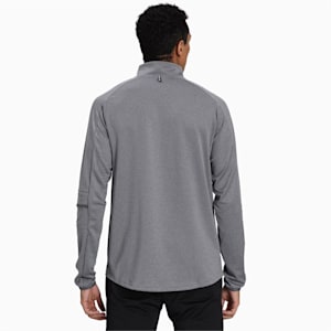 Tec Half Zip Men's Pullover, Medium Gray Heather