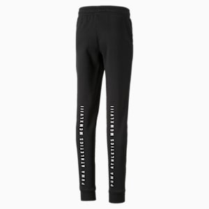 Alpha Girl's Sweatpants, Puma Black, extralarge-IND