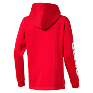 Rebel Hooded Boys' Jacket, High Risk Red