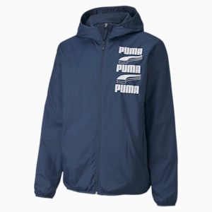 Essentials Rebel Men's Windbreaker, Dark Denim