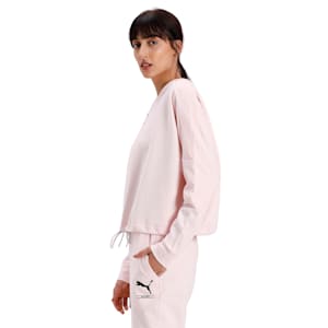 Nu-tility Crew Women's Sweat Shirt, Rosewater