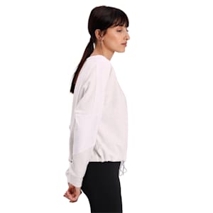 Nu-tility Crew Women's Sweat Shirt, Puma White Heather