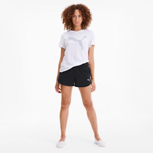 Knitted Women's Shorts, Puma Black, extralarge-IND