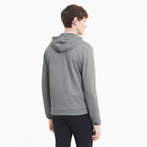RTG DryCELL Men's Full Zip Hoodie, Medium Gray Heather