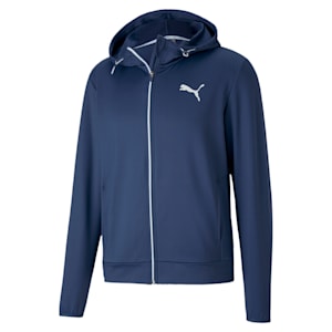 RTG DryCELL Men's Full Zip Hoodie, Dark Denim