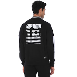 One8 Virat Kohli Men's Knitted Track Jacket, Puma Black