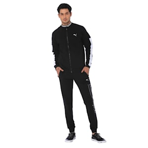 One8 Virat Kohli Men's Knitted Track Jacket, Puma Black