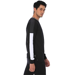 one8 Men's Crew Sweatshirt, Puma Black