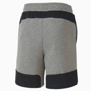 Evostripe Shorts, Medium Gray Heather