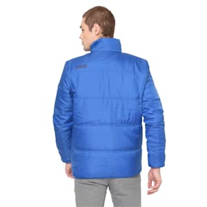 Essentials Padded Full Zip Men's Jacket, Galaxy Blue
