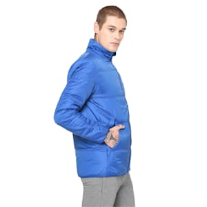 Essentials Padded Full Zip Men's Jacket, Galaxy Blue