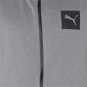 Tec Sports Full Zip Men’s Hoodie, Medium Gray Heather