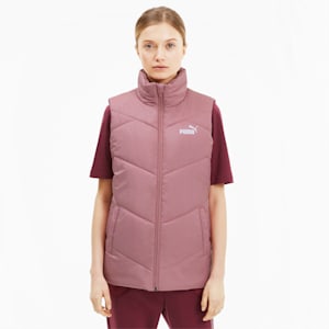 ESS Padded Water Repellent Women's Gilet, Foxglove