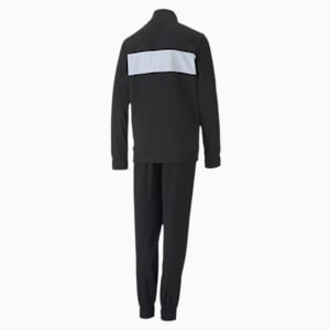 キッズ ボーイズ ポリエステル ジャージ 上下セット 116-164cm, Puma Black