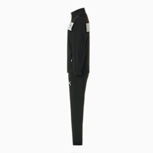 キッズ ボーイズ ポリエステル ジャージ 上下セット 116-164cm, Puma Black