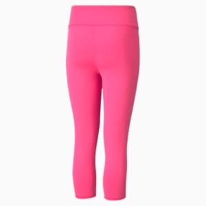 Runtrain 3/4 dryCELL Kid's Leggings, Luminous Pink