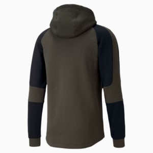 Evostripe dryCELL Slim Fit Men's Hoodie, Forest Night