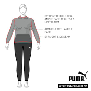 Modern Sports dryCELL Women's Sweatshirt, Puma Black