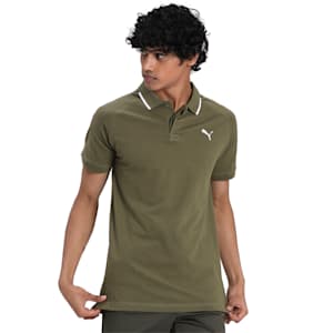 Modern Sports Men’s Polo, Burnt Olive