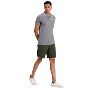 Modern Sports Men’s Polo, Medium Gray Heather