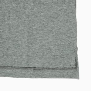 メンズ スキッパー ポロシャツ, Medium Gray Heather