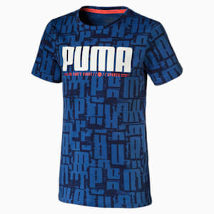 Active Sports AOP Tee B, Galaxy Blue