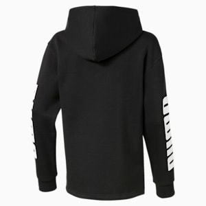 Rebel Bold Youth Hooded Jacket, Puma Black