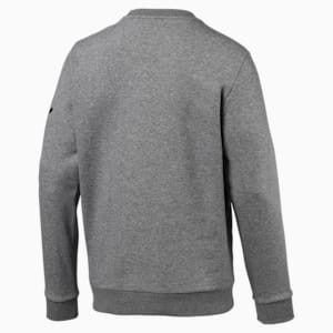 Big Logo Crew FL Sweatshirt, Medium Gray Heather