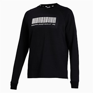 PUMA X Virat Kohli Crew Neck Men's Sweatshirt, Puma Black