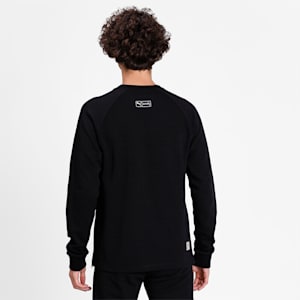 PUMA X Virat Kohli Crew Neck Men's Sweatshirt, Puma Black
