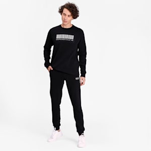 PUMA X Virat Kohli Crew Neck Men's Sweatshirt, Puma Black