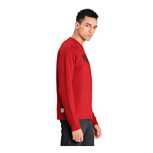 PUMA X Virat Kohli Crew Neck Men's Sweatshirt, Red Dahlia