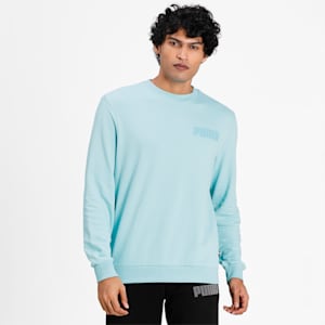 Modern Basics Men's Sweatshirt, Angel Blue