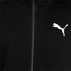 Evostripe Core Full-Zip Slim Fit Men's Hoodie, Puma Black, extralarge-IND