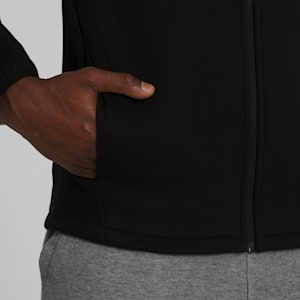 Sudadera Evostripe Full-Zip para Hombre, Puma Black