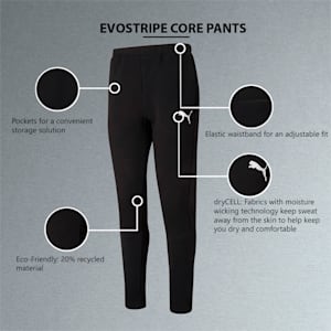 Evostripe Core Men's Trackpants, Puma Black, extralarge-IND