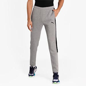 Evostripe Core Men's Trackpants, Medium Gray Heather, extralarge-IND