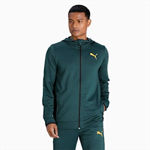 RTG Full-Zip Men's Slim Hoodie, Green Gables, extralarge-IND
