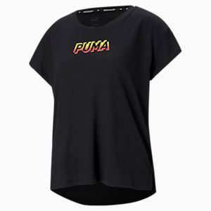 Modern Sports Women's Relaxed T-shirt, Puma Black-Celandine