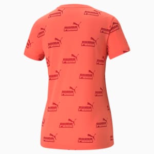 Amplified Printed Women's  T-shirt, Georgia Peach