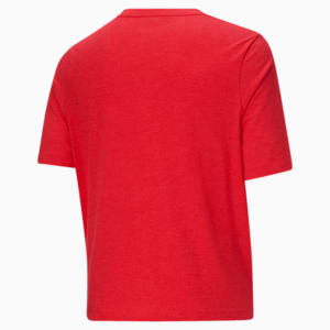 Essentials Men's Heather Tee BT, High Risk Red