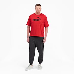 Essentials Men's Heather Tee BT, High Risk Red