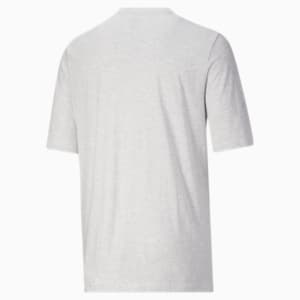 Essentials Men's Heather Tee BT, Puma White Heather