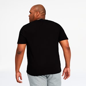Essentials+ Men's V-Neck Tee BT, Cotton Black