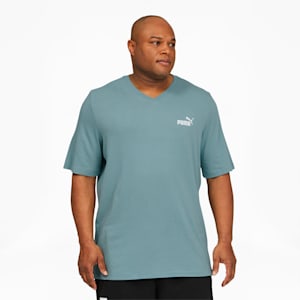 T-shirt à encolure en V BT Essentials+, homme, Bleu minéral