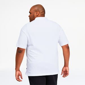 Essentials Men's Pique Polo BT, Puma White